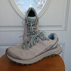 Merrell Fly Strike Sneakers Gray Trail Running Shoes